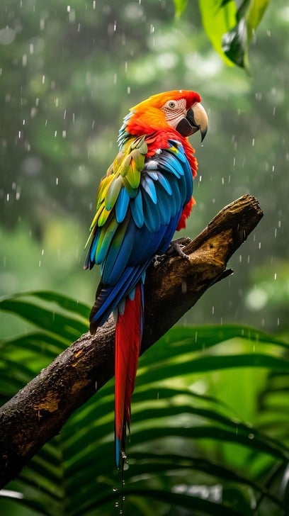 Colorful Parrots